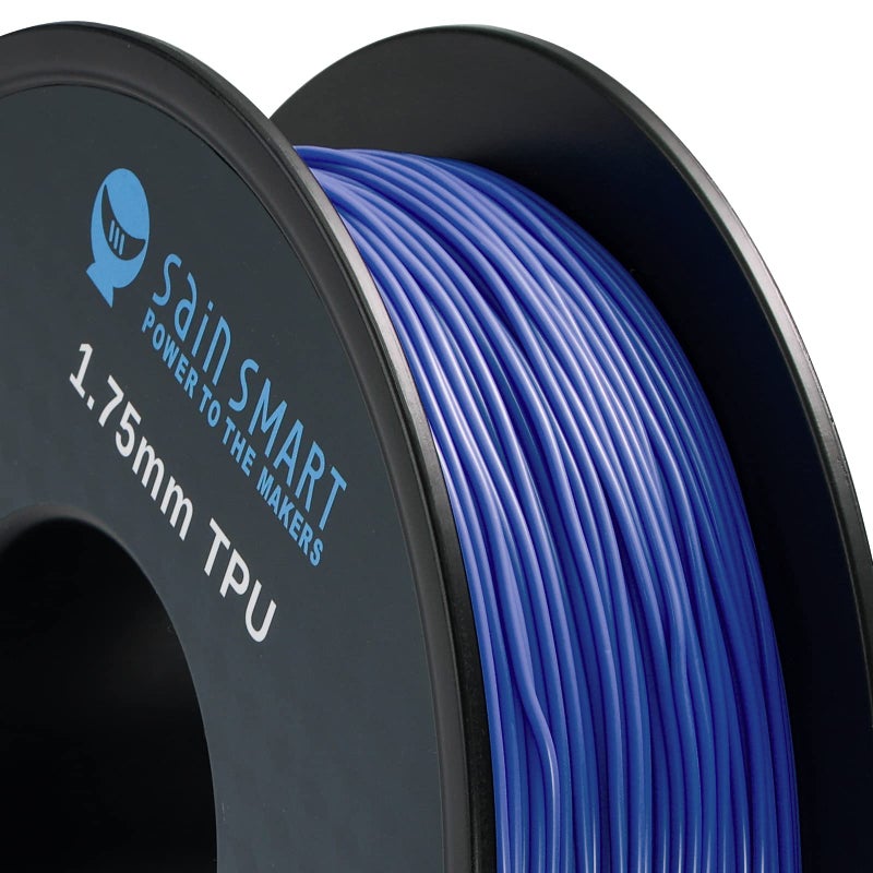 SainSmart 1.75mm Flexible TPU 3D Printer Filament 800g Solid Color, Dimensional Accuracy +/- 0.05 mm (Galaxy Blue) - Image 4